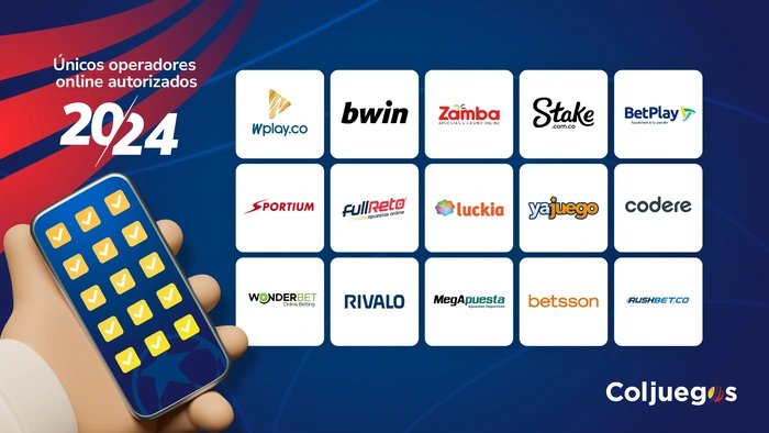 ¿Es usuario de apuestas en línea? Conozca los 15 operadores autorizados por Coljuegos